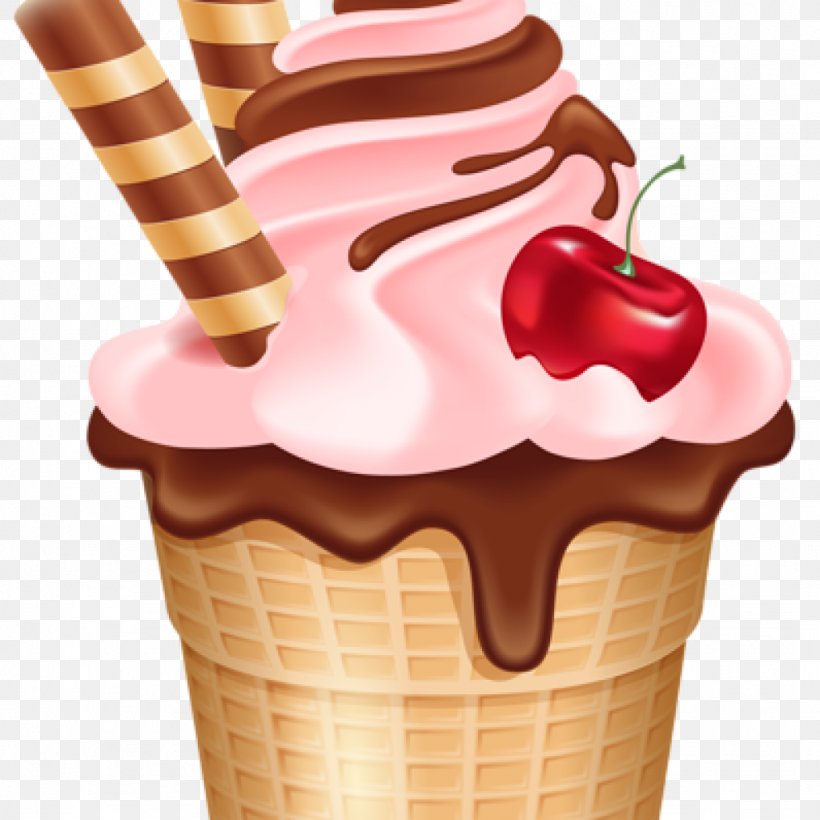 Ice Cream Cone Background, PNG, 1024x1024px, Ice Cream, Baking Cup, Chocolate Ice Cream, Cream, Cuisine Download Free