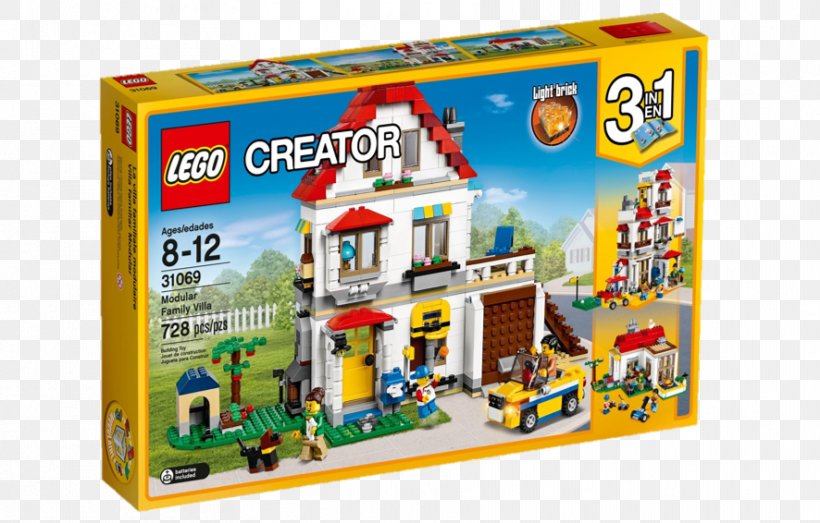 LEGO 31069 Creator Modular Family Villa LEGO 31068 Creator Modular Modern Home LEGO 31062 Creator Robo Explorer Lego Modular Buildings, PNG, 886x566px, Lego, Lego 31062 Creator Robo Explorer, Lego Creator, Lego Modular Buildings, Toy Download Free