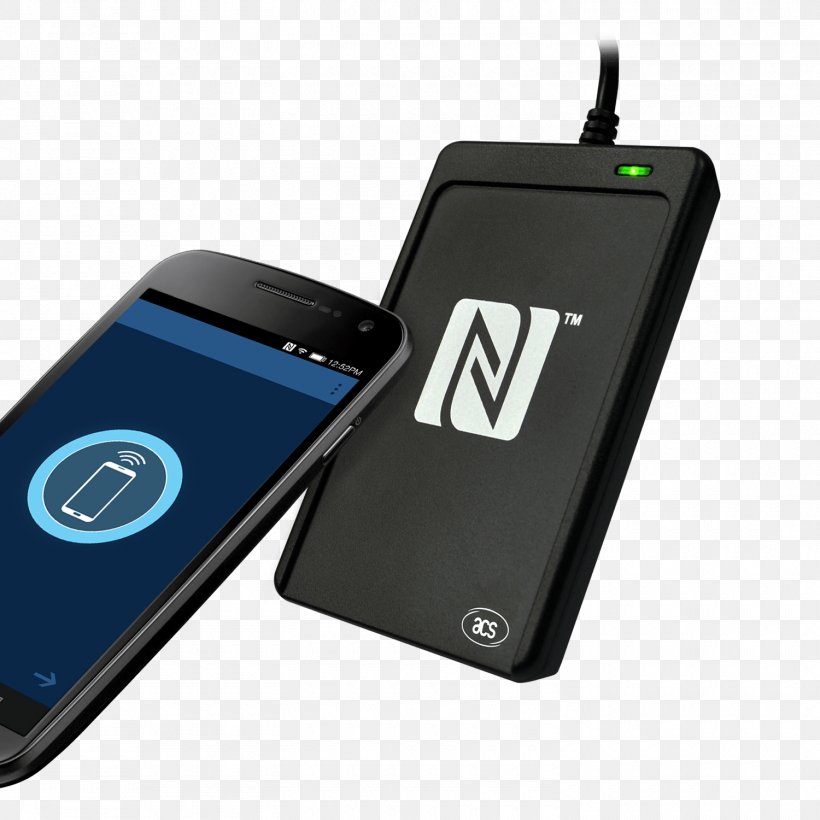 Near-field Communication Card Reader Radio-frequency Identification Mobile Phones Computer Software, PNG, 1500x1500px, Nearfield Communication, Bluetooth, Card Reader, Communication Device, Computer Software Download Free