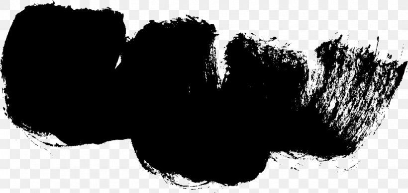 Paintbrush Pinceau à Aquarelle, PNG, 1024x486px, Paintbrush, Black, Black And White, Brush, Grass Download Free