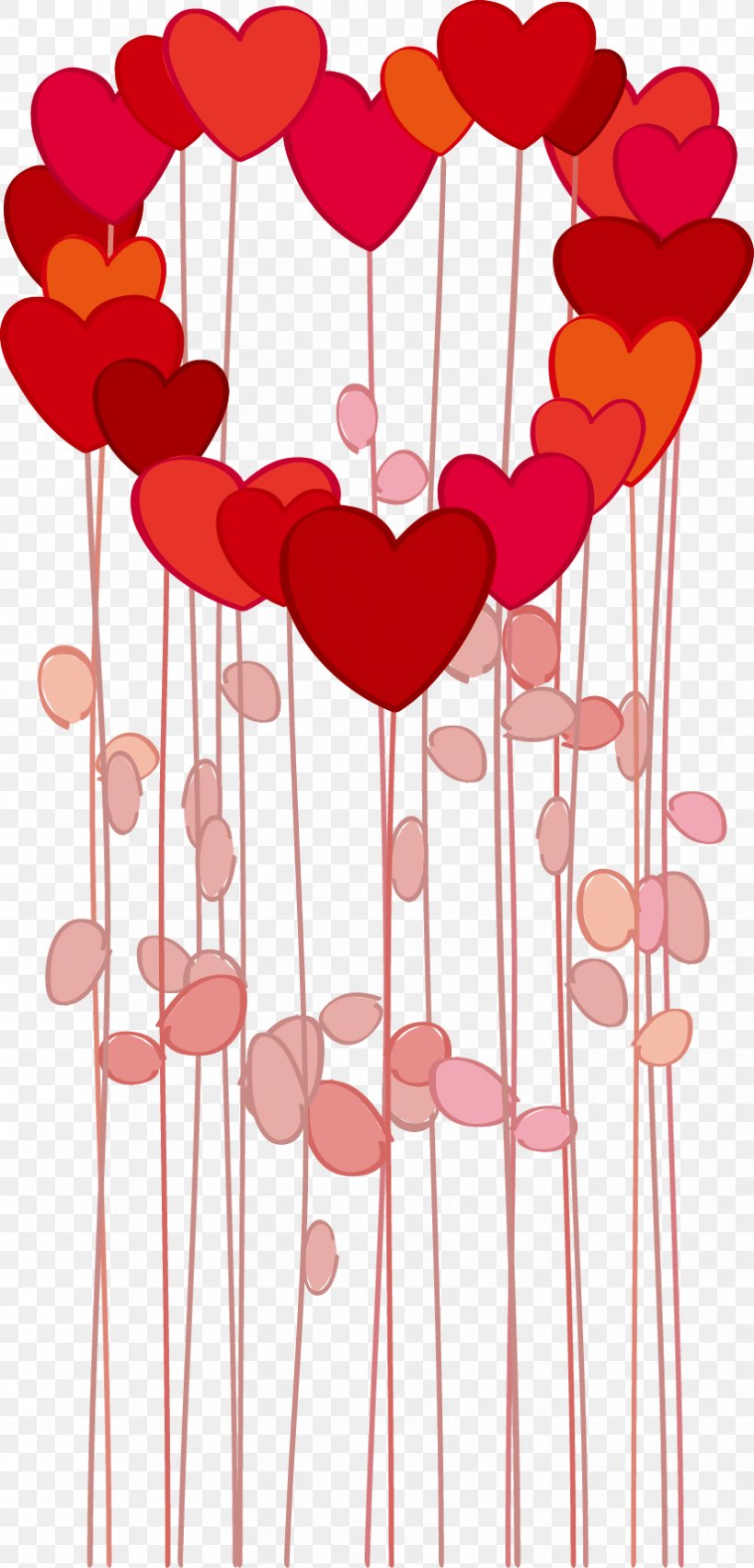Wedding Invitation Love Flower Heart, PNG, 825x1716px, Watercolor, Cartoon, Flower, Frame, Heart Download Free