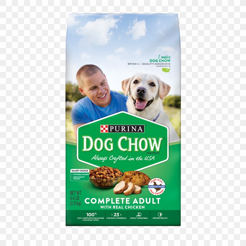 Dog Chow Dog Food Nestlé Purina PetCare Company Purina Mills, PNG, 2000x2000px, Dog, Advertising, Chicken As Food, Dog Biscuit, Dog Chow Download Free