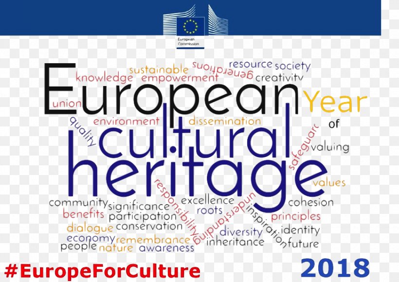 European Year Of Cultural Heritage Culture European Union, PNG, 870x616px, 2018, Cultural Heritage, Actividad, Advertising, Area Download Free