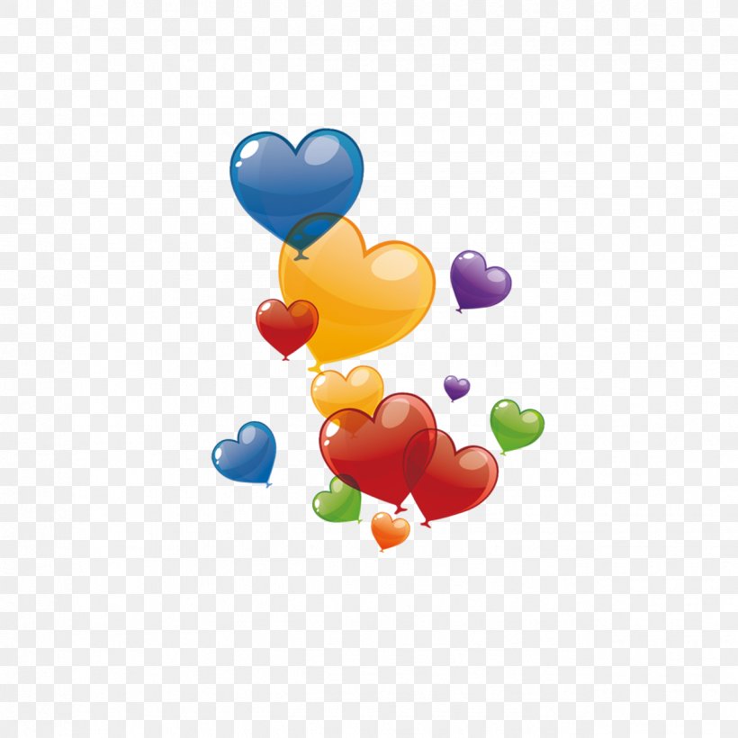 Heart Balloon, PNG, 1276x1276px, Heart, Balloon, Cloud, Color, Computer Download Free