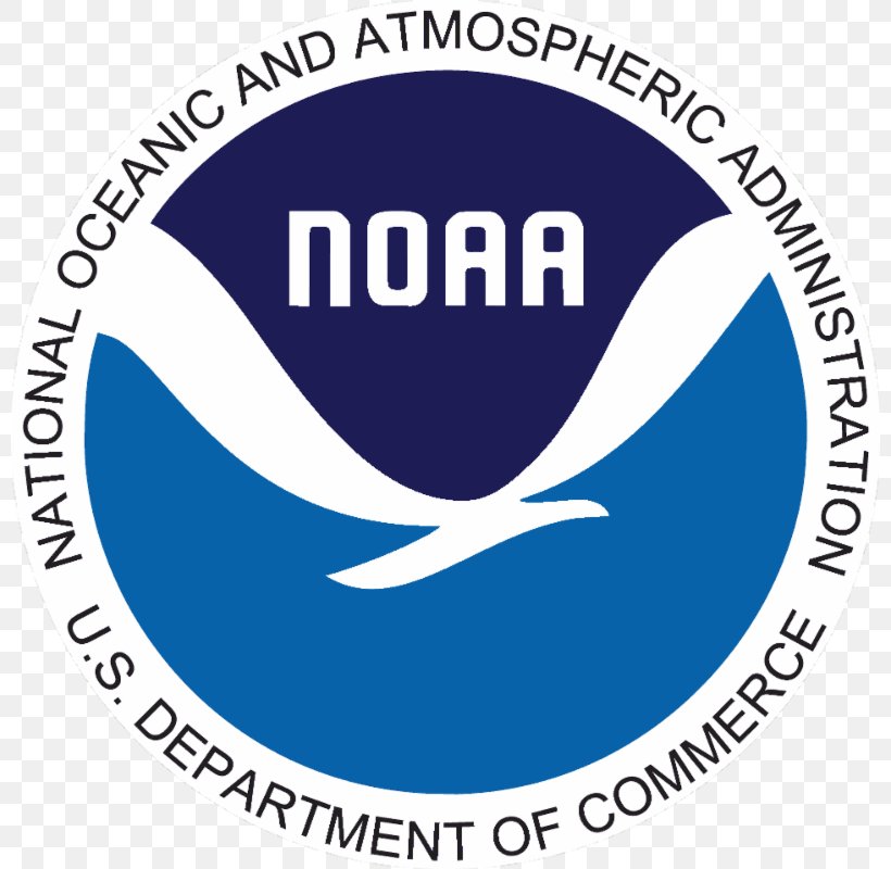 Logo National Oceanic And Atmospheric Administration Meteorology Organization Atmosphere Of Earth, PNG, 800x800px, Logo, Area, Atmosphere Of Earth, Blue, Brand Download Free