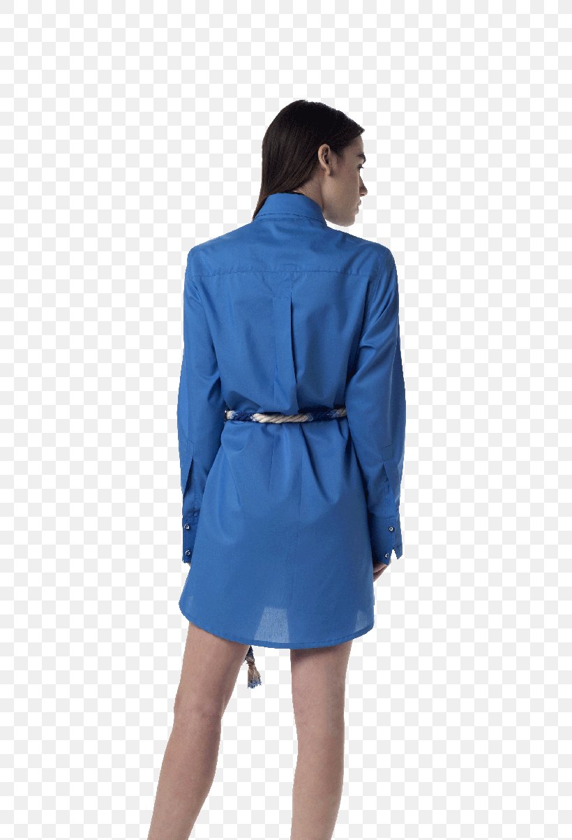 Robe Sleeve Dress Trench Coat Neck, PNG, 800x1203px, Robe, Blue, Clothing, Coat, Cobalt Blue Download Free