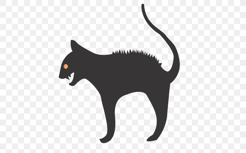 Snout Wildlife Puma Silhouette Small To Medium Sized Cats, PNG, 512x512px, Halloween, Black, Black Cat, Carnivoran, Cat Download Free