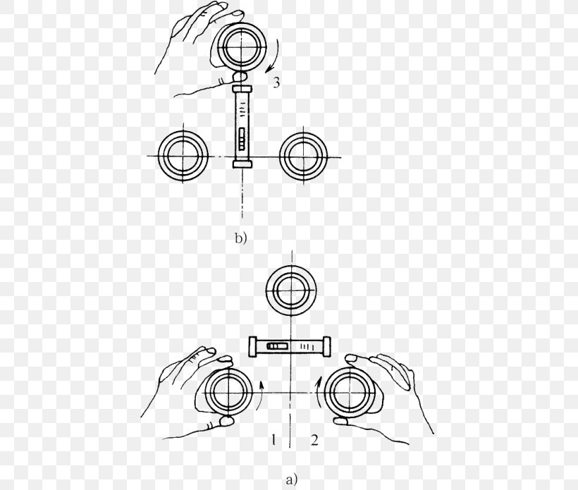 Theodolite Microscope Micrometer Eyepiece Angle, PNG, 447x695px, Theodolite, Area, Artwork, Auto Part, Black And White Download Free