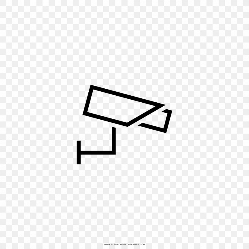 Drawing Coloring Book Surveillance Closed-circuit Television Camera, PNG, 1000x1000px, Drawing, Area, Black, Black And White, Brand Download Free