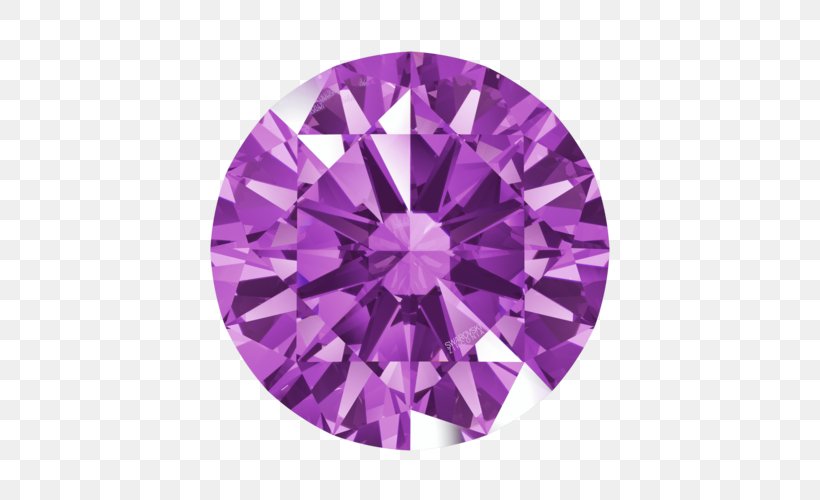 Earring Cubic Zirconia Gemstone Brilliant Swarovski AG, PNG, 500x500px, Earring, Amethyst, Brilliant, Charms Pendants, Colored Gold Download Free