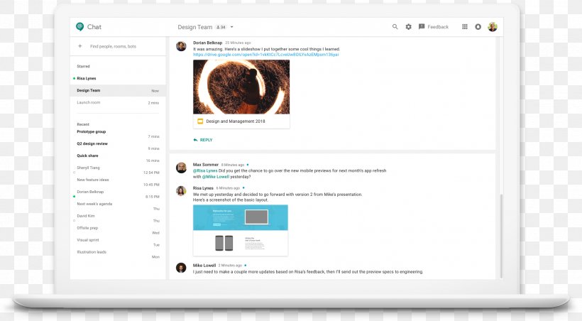 Online chat with google