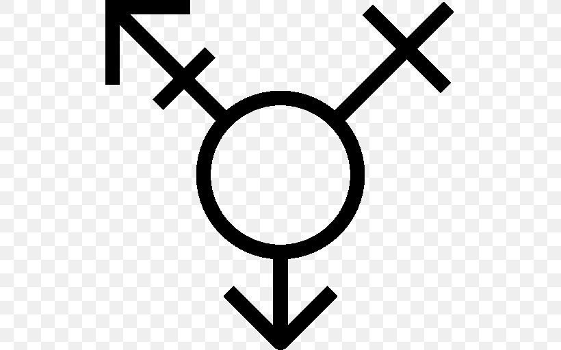 Lack Of Gender Identities Gender Symbol, PNG, 512x512px, Lack Of Gender Identities, Black And White, Cross, Gender, Gender Symbol Download Free
