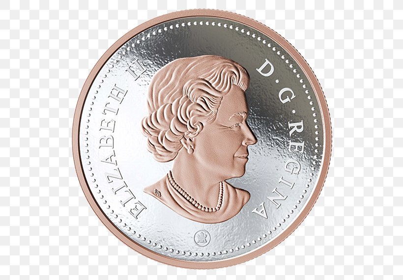 Canada Silver Coin Royal Canadian Mint, PNG, 570x570px, 50cent Piece, Canada, Canadian Dollar, Canadian Gold Maple Leaf, Coin Download Free