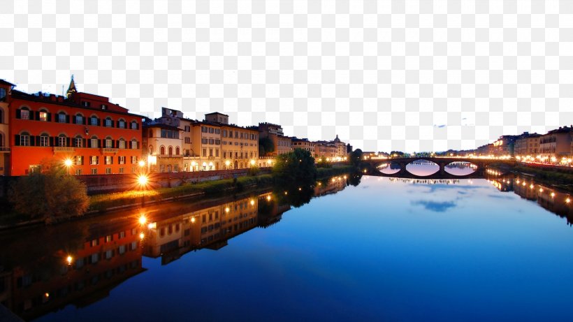 Florence Laptop High-definition Television 1080p Wallpaper, PNG, 1920x1080px, Florence, Canal, City, Desktop Computer, Display Resolution Download Free