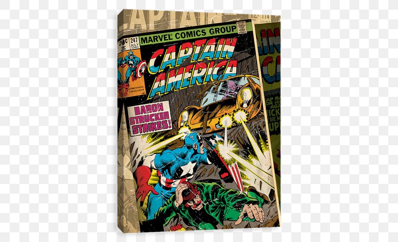 Captain America's Shield Comics Baron Strucker Superhero, PNG, 500x500px, Captain America, Avengers, Baron Strucker, Captain America The First Avenger, Comic Book Download Free
