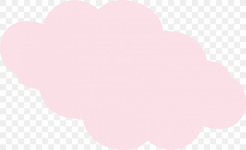 Pink M Love My Life, PNG, 3219x1961px, Cartoon Cloud, Love My Life, Paint, Pink M, Watercolor Download Free