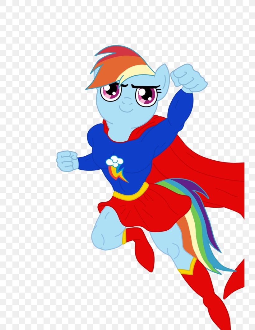 Superwoman Rainbow Dash Supergirl Clip Art, PNG, 753x1060px, Watercolor, Cartoon, Flower, Frame, Heart Download Free