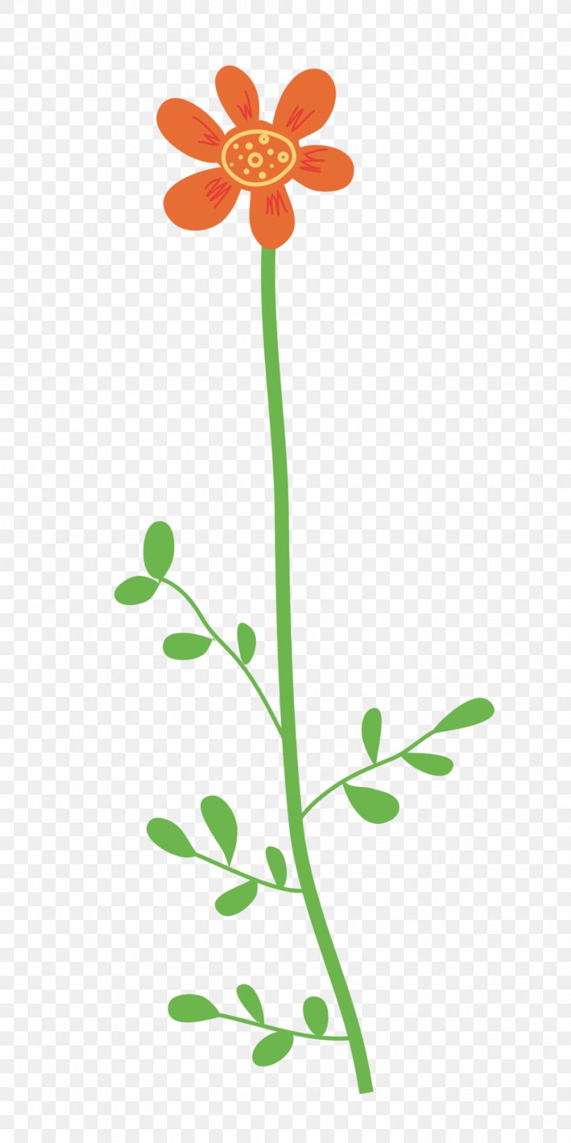 Wildflower Plant Stem Clip Art, PNG, 958x1916px, Flower, Artwork, Bud, Cut Flowers, Drawing Download Free