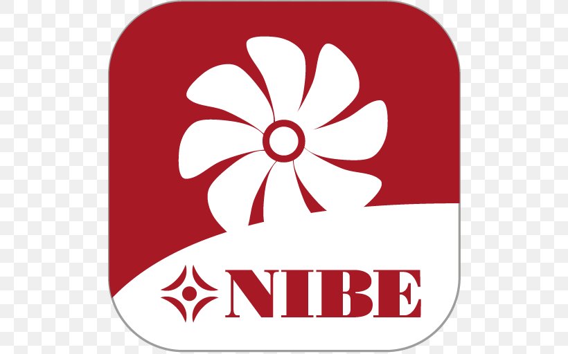 Nibe Industrier NIBE Energy Systems Limited Heat Pump Renewable Heat, PNG, 512x512px, Nibe Industrier, Air Source Heat Pumps, Area, Black And White, Brand Download Free