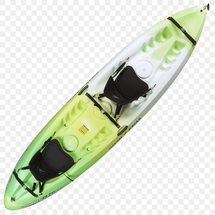 Ocean Kayak Malibu Two Sit-on-top Product Design, PNG, 2000x2000px, Ocean Kayak Malibu Two, Green, Kayak, Sitontop, Sporting Goods Download Free