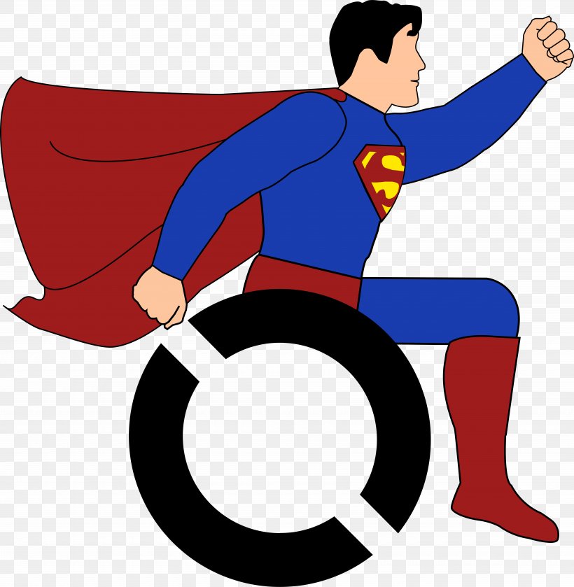 Superman Disability Superhero Clip Art Image, PNG, 6960x7126px, Superman, Accessibility, Adventures Of Superman, Arm, Artwork Download Free