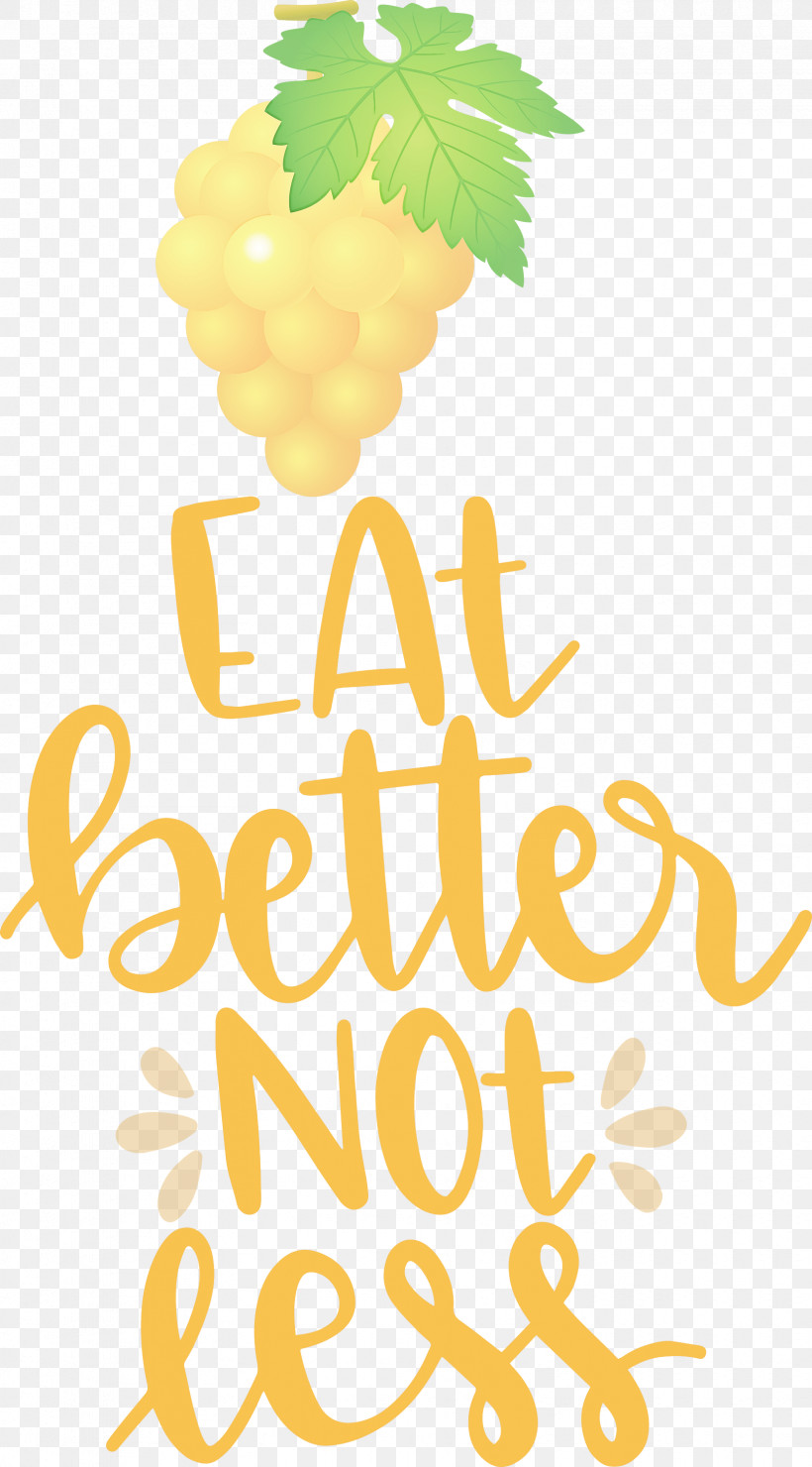 Eat Better Not Less Food Kitchen, PNG, 1662x3000px, Food, Floral Design, Fruit, Happiness, Kitchen Download Free