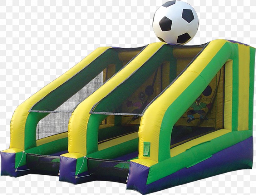 Inflatable Bouncers Penalty Shootout Football Game, PNG, 947x722px, Inflatable, Arco, Ball, Chute, Football Download Free