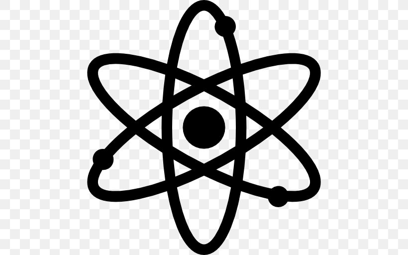 Atomic Nucleus Atomic Physics, PNG, 512x512px, Atom, Atomic Nucleus, Atomic  Physics, Atoms In Molecules, Black And
