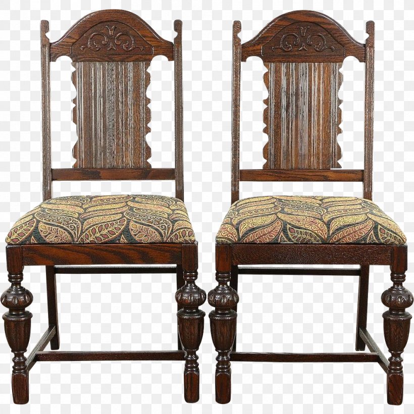 Table 1920s Jacobean Era Dining Room Chair, PNG, 991x991px, Table, Antique, Bar Stool, Chair, Dining Room Download Free
