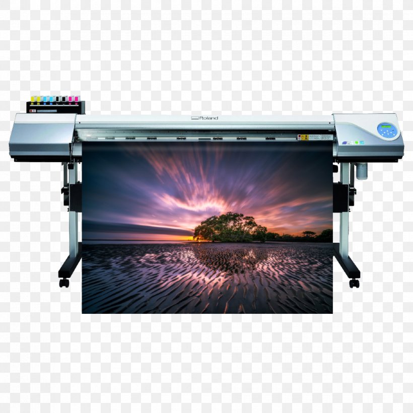 Wide-format Printer Printing Paper Roland Corporation, PNG, 970x970px, Wideformat Printer, Advertising, Dyesublimation Printer, Electronic Device, Ink Download Free