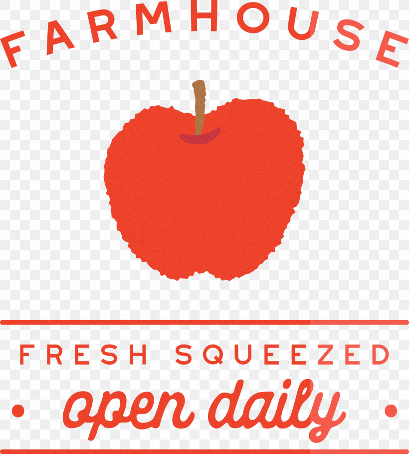 Farmhouse Fresh Squeezed Open Daily, PNG, 2704x2999px, Farmhouse, Apple, Fresh Squeezed, Fruit, Geometry Download Free