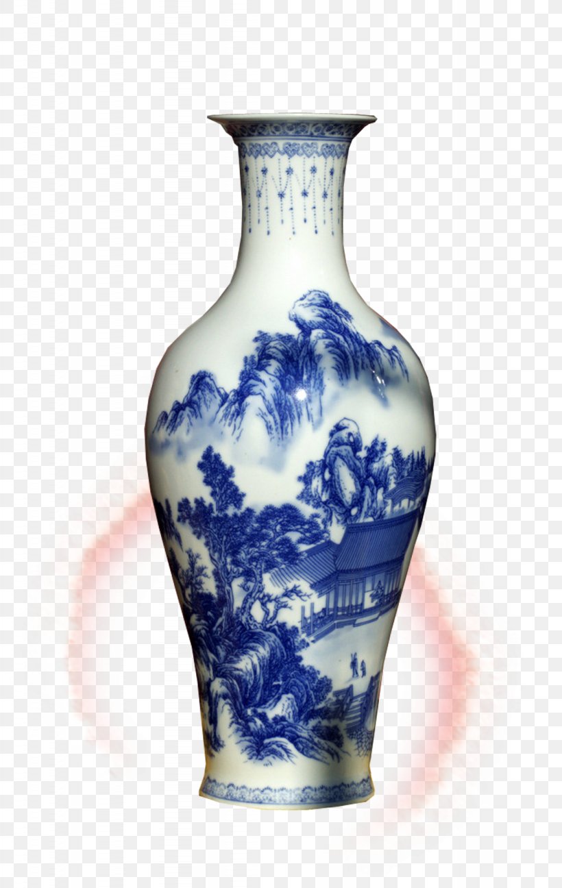 Jingdezhen Vase Blue And White Pottery Ceramic, PNG, 1127x1782px, Jingdezhen, Artifact, Blue And White Porcelain, Blue And White Pottery, Ceramic Download Free