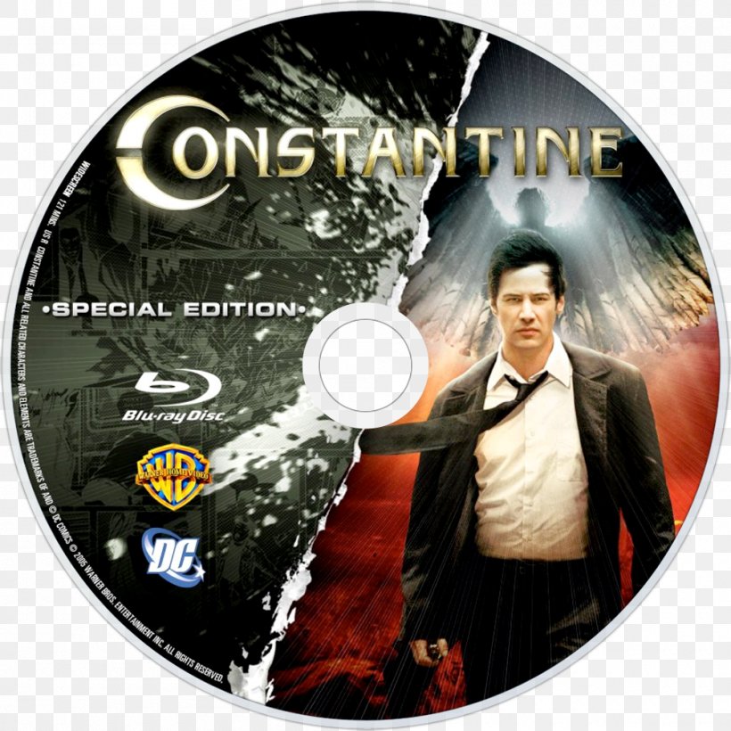 John Constantine Blu-ray Disc DVD Film American Comic Book, PNG, 1000x1000px, John Constantine, American Comic Book, Bluray Disc, Brand, Comic Book Download Free