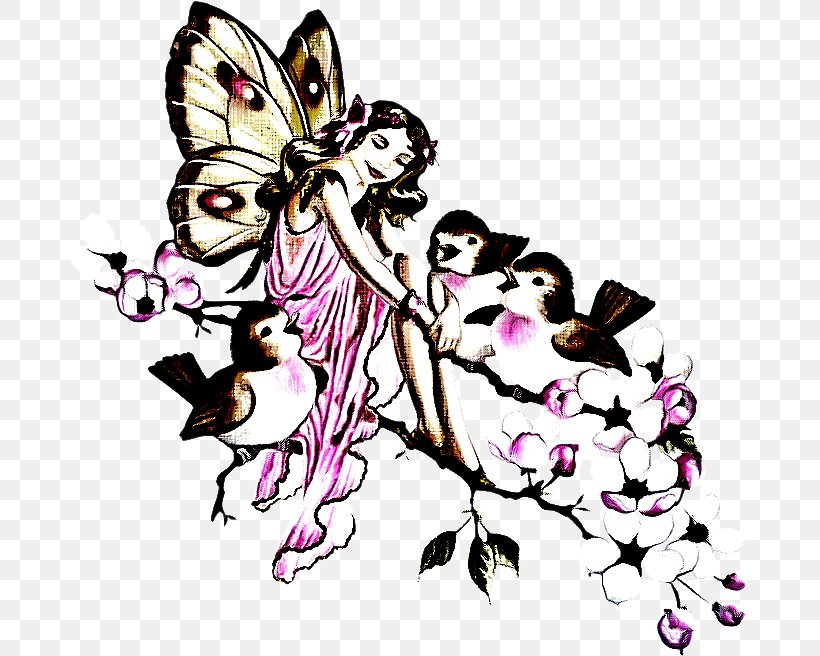 Butterfly Clip Art Fictional Character Moths And Butterflies Pollinator, PNG, 679x656px, Butterfly, Fictional Character, Insect, Moths And Butterflies, Plant Download Free