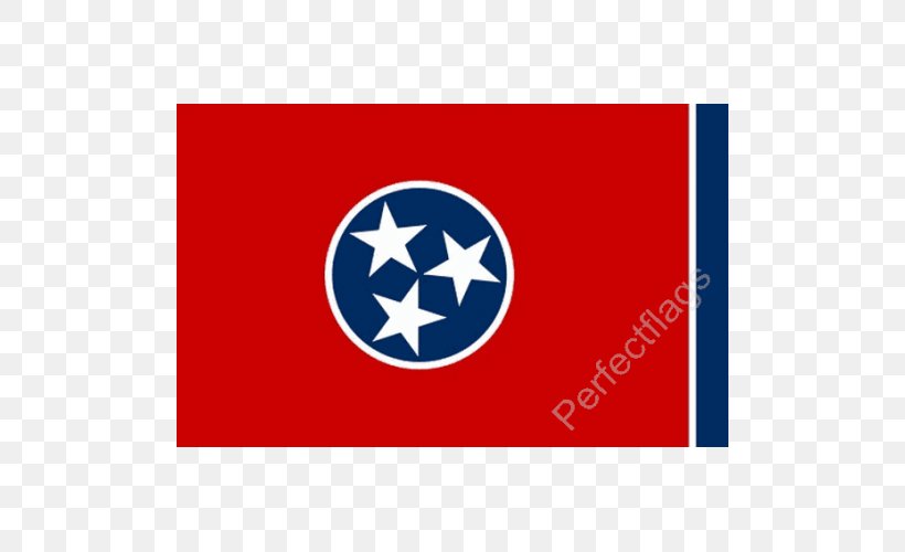 Flag Of Tennessee State Flag Flag Of The United States, PNG, 500x500px, Tennessee, Area, Brand, Electric Blue, Emblem Download Free
