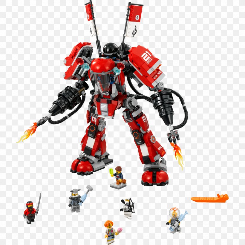 LEGO 70615 THE LEGO NINJAGO MOVIE Fire Mech Amazon.com Toy, PNG, 1728x1728px, Amazoncom, Action Figure, Hamleys, Lego, Lego Minifigure Download Free