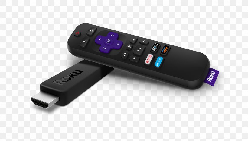 Roku Streaming Stick 3600 Roku Streaming Stick 3500R Streaming Media Digital Media Player, PNG, 1500x857px, Roku, Digital Media Player, Electronic Device, Electronics, Electronics Accessory Download Free