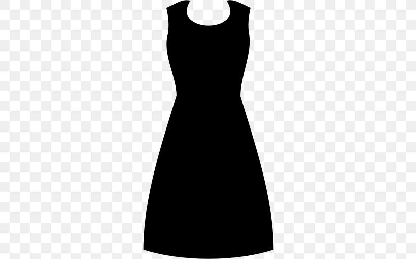Little Black Dress Gown Sleeve Neck, PNG, 512x512px, Little Black Dress, Black, Black M, Clothing, Cocktail Dress Download Free