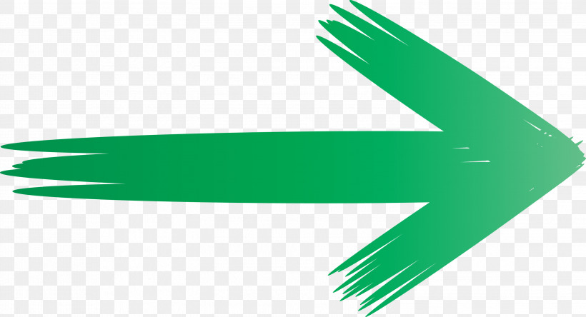Brush Arrow, PNG, 2999x1626px, Brush Arrow, Arrow, Green, Line, Logo Download Free
