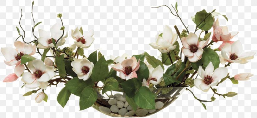 Floral Design Flower Bouquet Magnolia Artificial Flower, PNG, 1113x514px, Floral Design, Arrangement, Artificial Flower, Blossom, Bottle Download Free