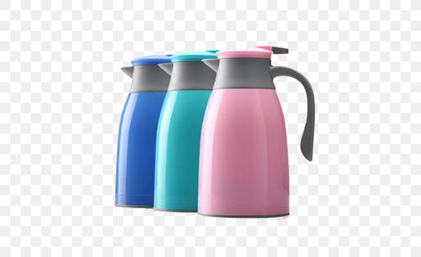 Jug Vacuum Flask Kettle Water Bottle, PNG, 500x500px, Jug, Bottle, Cup, Drinkware, Glass Download Free