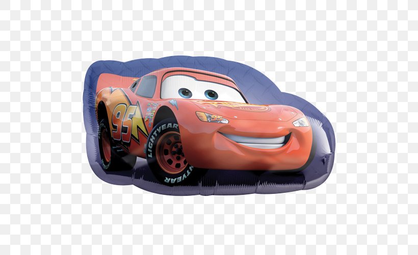 Lightning McQueen Mylar Balloon Cars Mater, PNG, 500x500px, Lightning Mcqueen, Automotive Design, Automotive Exterior, Balloon, Birthday Download Free