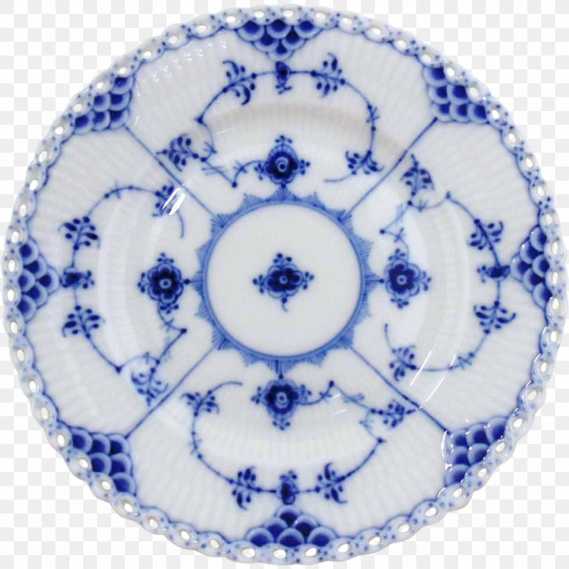 Plate Royal Copenhagen Tableware Musselmalet Johnson Brothers, PNG, 973x973px, Plate, Arnold Krog, Blue, Blue And White Porcelain, Denmark Download Free