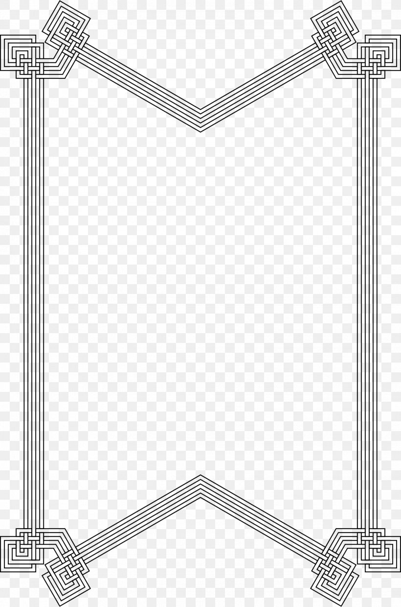 Clip Art, PNG, 1542x2330px, Picture Frames, Black And White, Mandala, Ornament, Rectangle Download Free