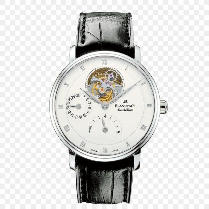 Villeret Blancpain Automatic Watch Tourbillon, PNG, 850x850px, Villeret, Automatic Watch, Blancpain, Brand, Breguet Download Free