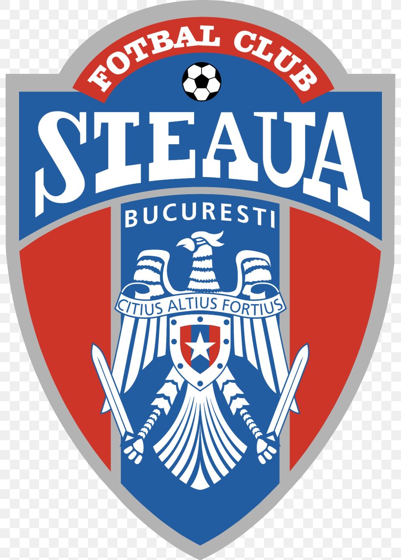 FC FCSB Football Logo UEFA Champions League Stadionul Steaua, PNG, 800x1145px, Fc Fcsb, Area, Badge, Blue, Brand Download Free