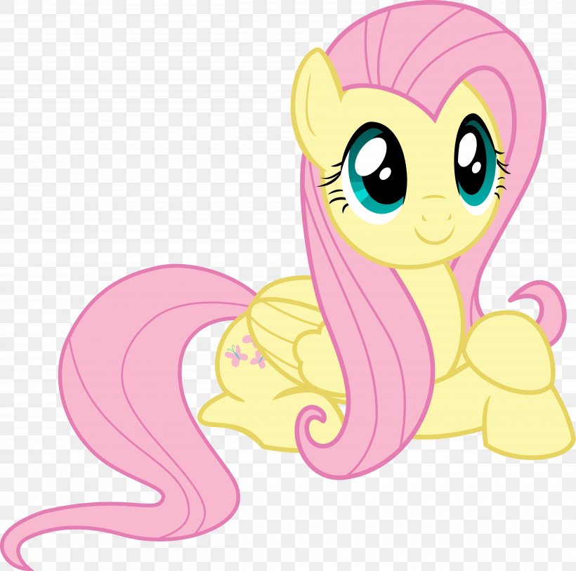 Fluttershy Applejack Rarity Pinkie Pie Pony, PNG, 5000x4963px, Watercolor, Cartoon, Flower, Frame, Heart Download Free