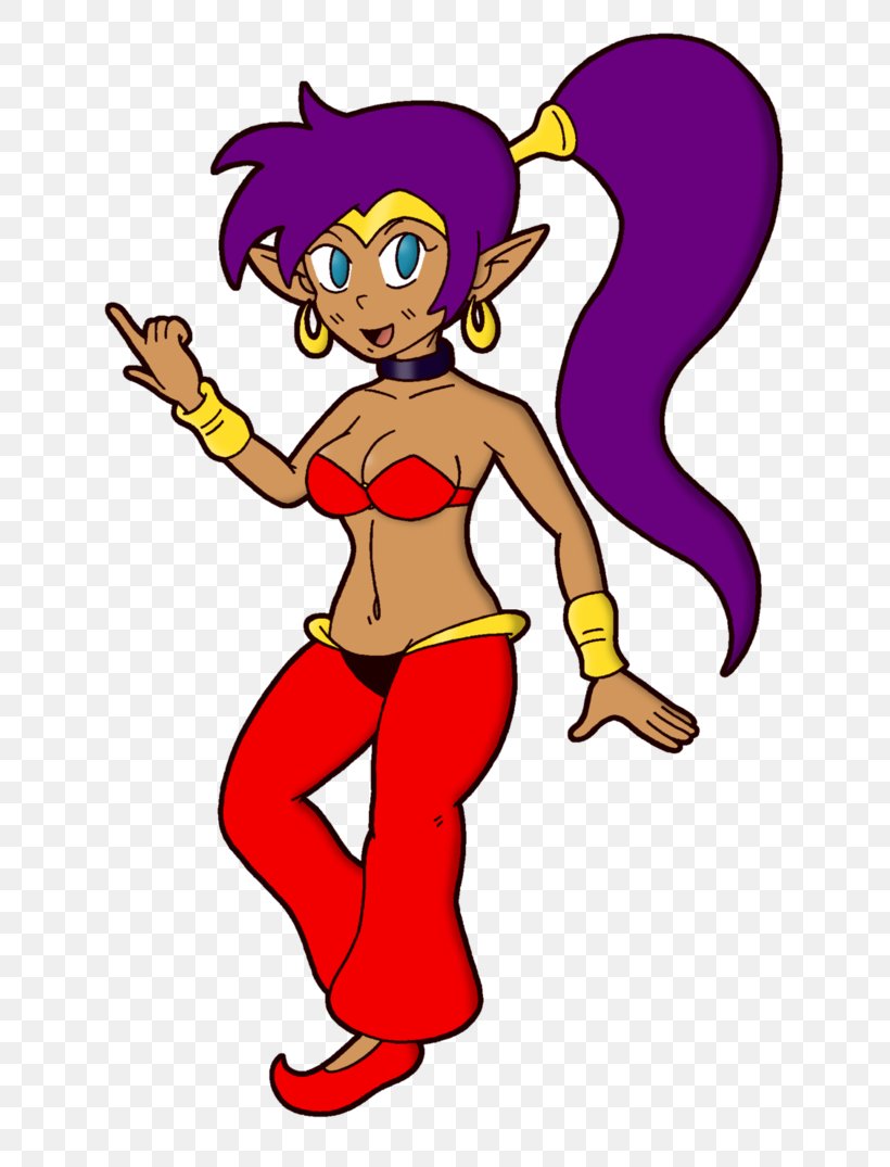 Shantae And The Pirate's Curse Shantae: Half-Genie Hero Fan Art, PNG, 743x1075px, Watercolor, Cartoon, Flower, Frame, Heart Download Free