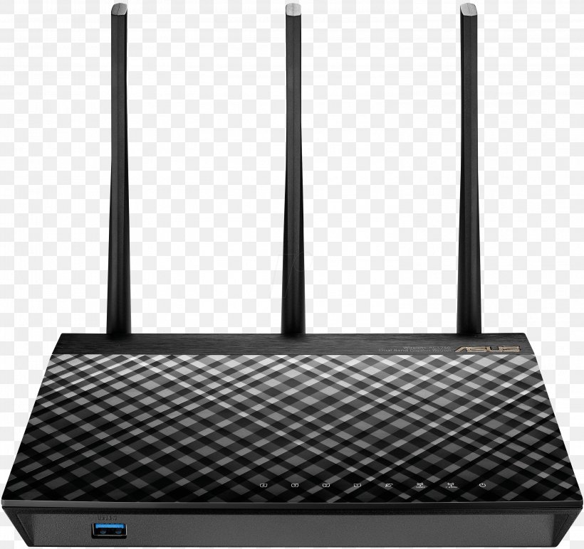 ASUS RT-AC66U Wireless Router Wi-Fi Gigabit Ethernet, PNG, 2991x2818px, Asus Rtac66u, Asus, Asus Rtac68u, Brand, Computer Network Download Free