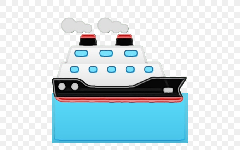 Emoji Icon Ship Unicode Boat, PNG, 512x512px, Watercolor, Boat, Emoji, Noto Fonts, Paint Download Free